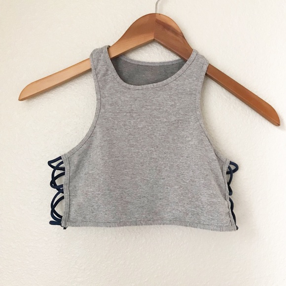 Free People Other - Free People Side Cross Racerback Bra NWOT